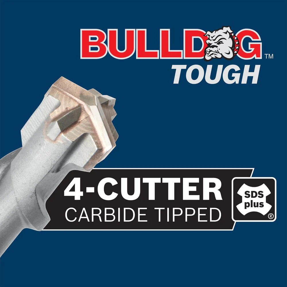 BOSCH HC4CK007, 7 Pc. SDS-Plus® Bulldog™ Tough Rotary Hammer Bit Set - Image 4