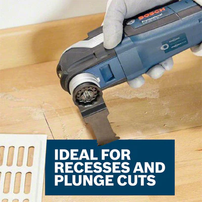 BOSCH OSL114JF-10, 1-1/4" Starlock® Oscillating Multi-Tool Bi-Metal Xtra-Clean Plunge Cut Blades - Image 10