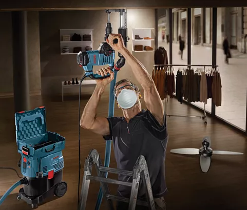 BOSCH VAC090AH, 9-Gallon Dust Extractor w/ Auto Filter Clean & HEPA Filter - Image 13