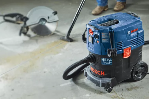 BOSCH VAC090AH, 9-Gallon Dust Extractor w/ Auto Filter Clean & HEPA Filter - Image 8