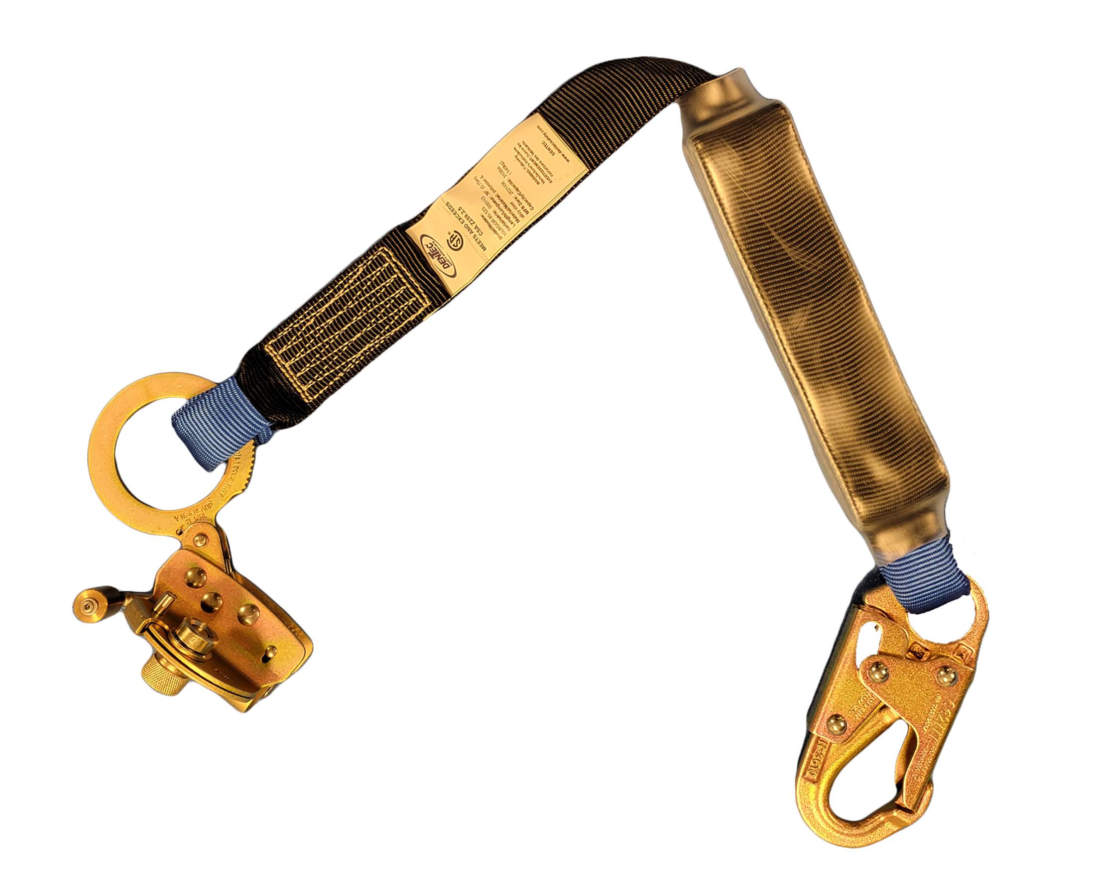 Dentec 16KROOF50, ECO ROOFER'S KIT / 50' / 2' SA LANYARD WITH ROPE - Image 4