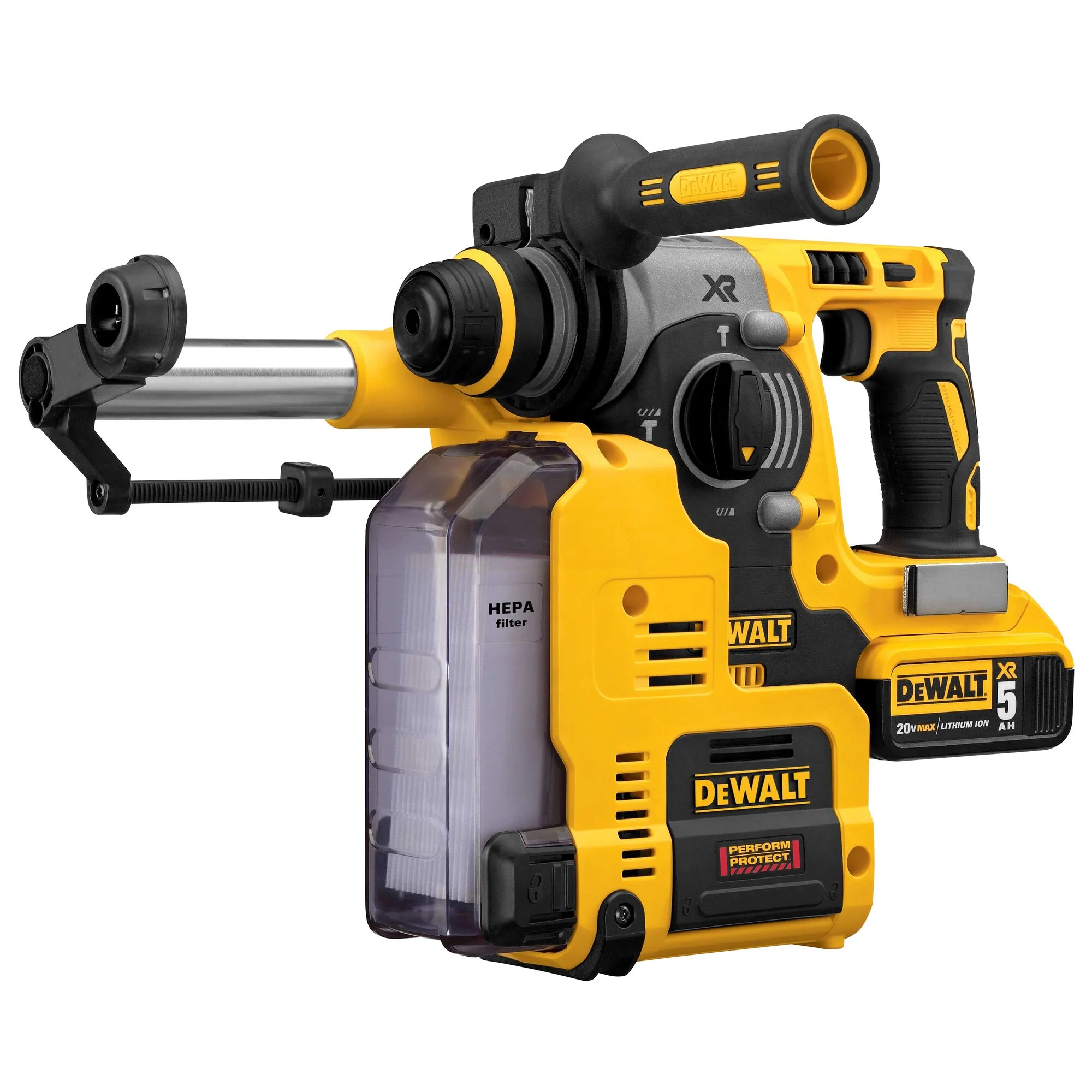 DEWALT D25303DH, Dust Extractor for 1'' 20V MAX SDS Hammer - Image 3