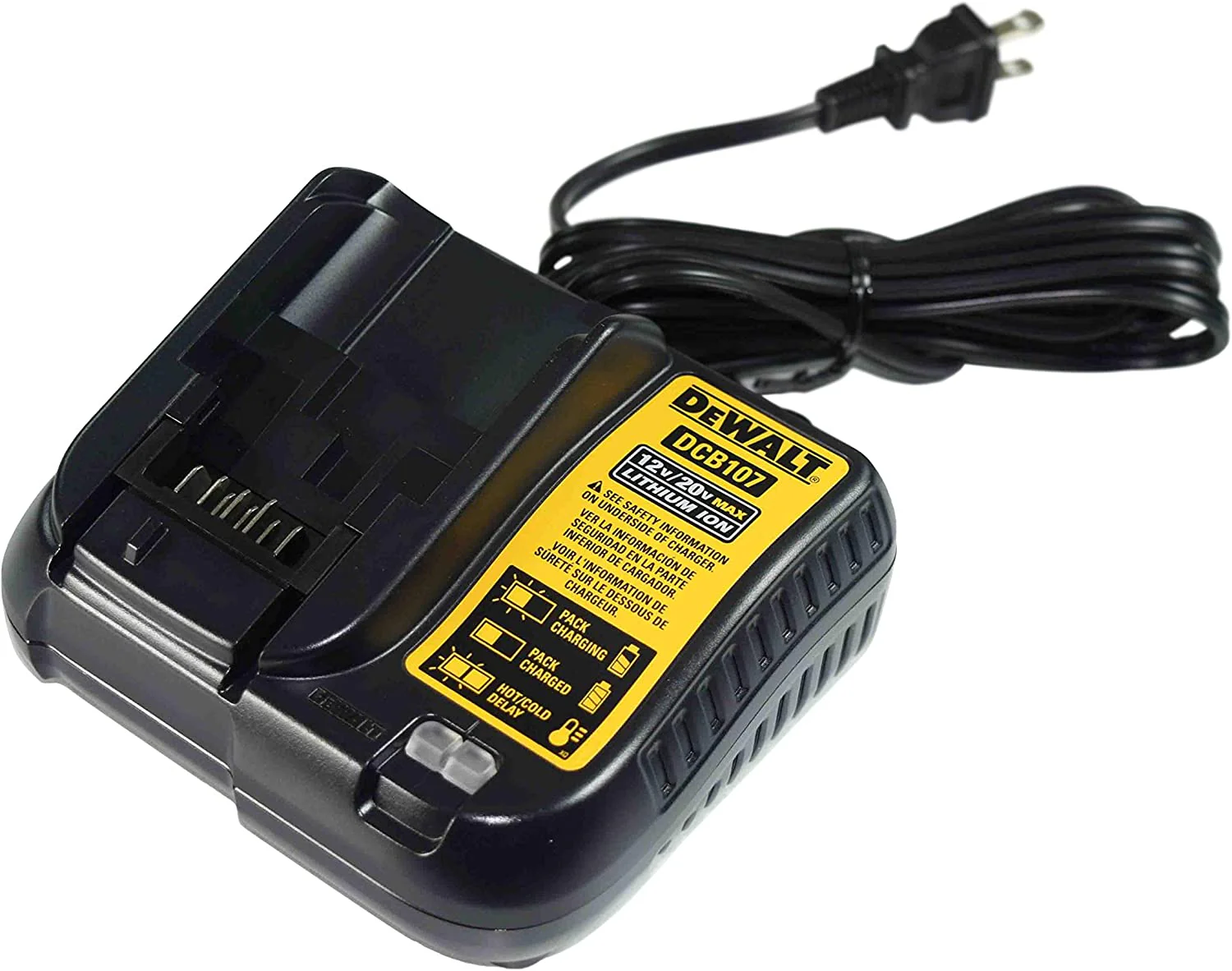 DEWALT DCB107, 12V/20V MAX Li-Ion Charger - Image 2