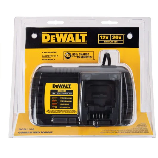 DEWALT DCB1106, 12V/20V MAX 6 Amp Charger - Image 2
