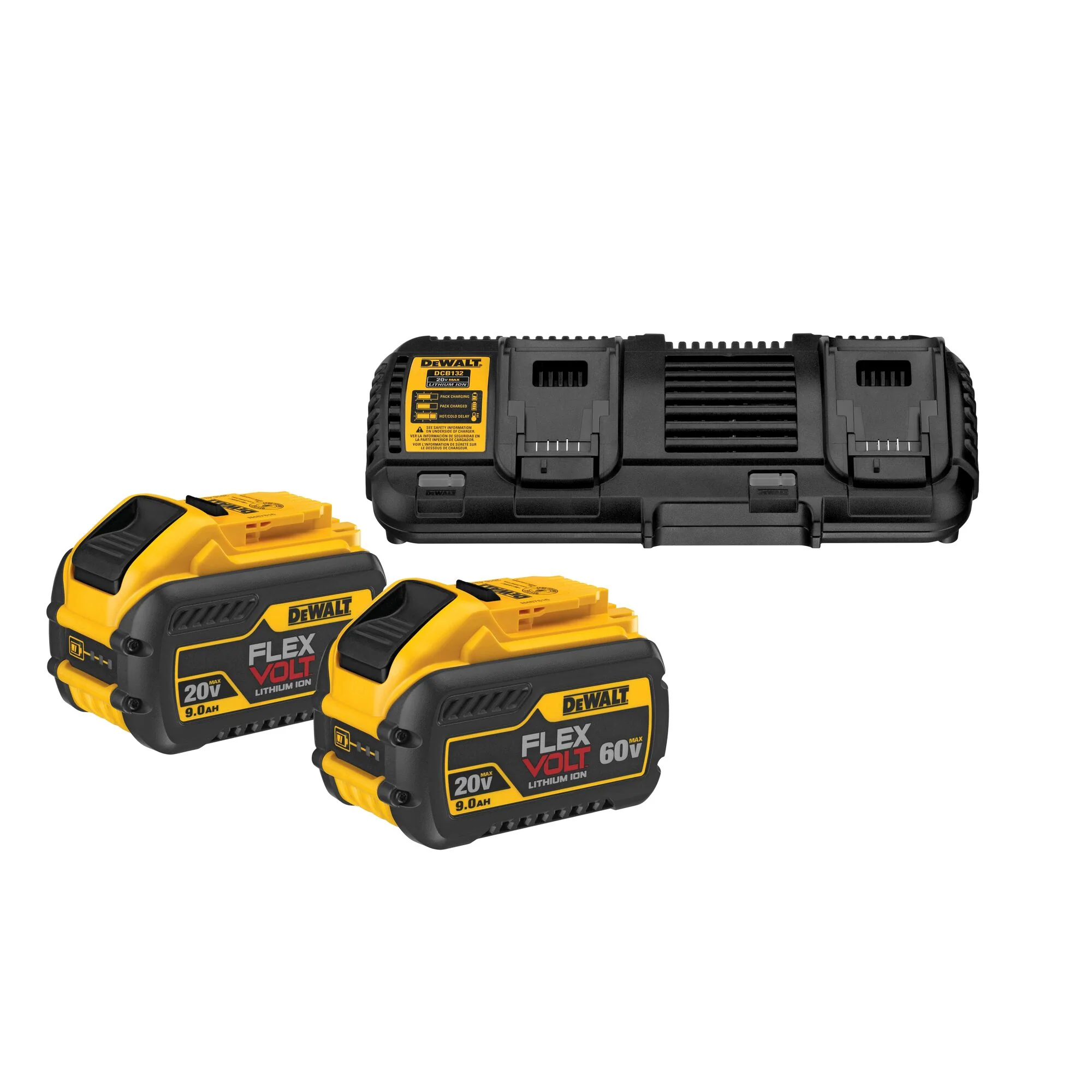 DEWALT DCB132, Dual Port Fast Charger - Image 2