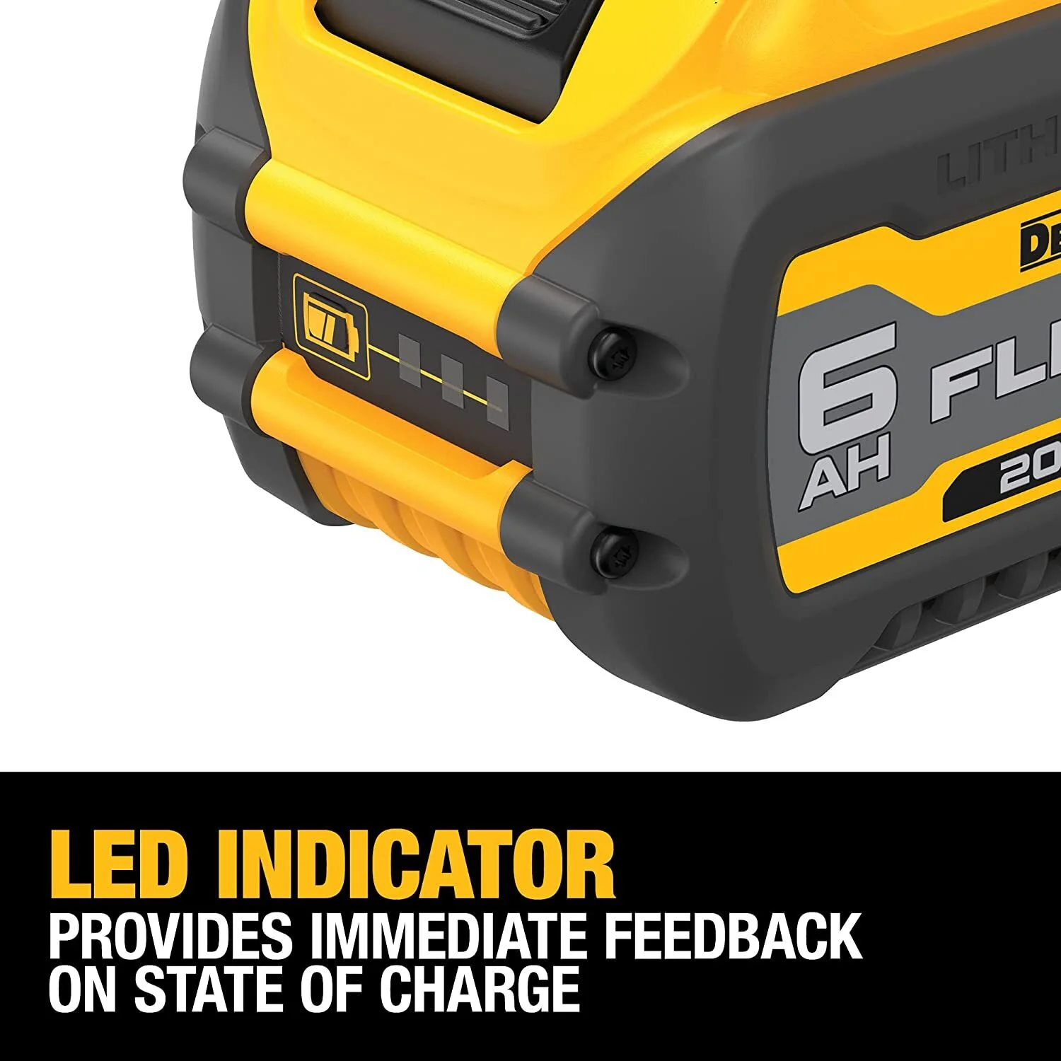 DEWALT DCB606-2, 20V/60V MAX FLEXVOLT Battery Twin Pack (6.0 Ah) - Image 5