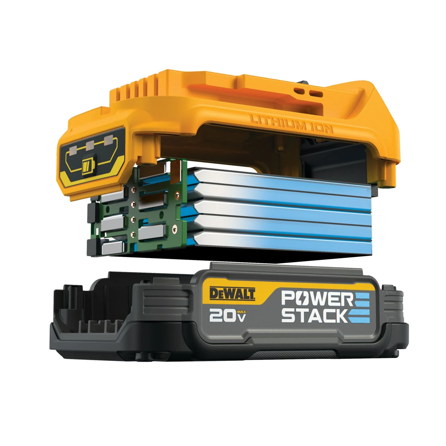 DEWALT DCBP034-2, 20V MAX POWERSTACK COMPACT BATTERY (2-PACK) - Image 2