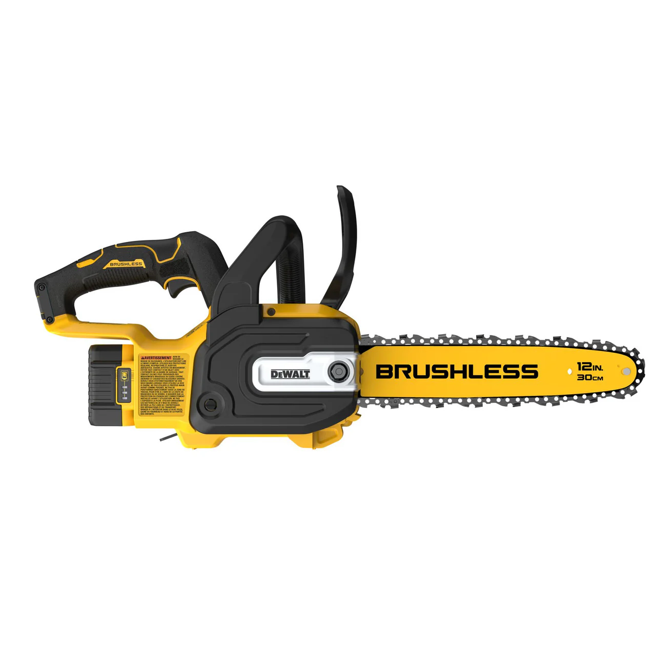 DEWALT DCCS621P1, 20V MAX Compact 12'' Brushless Chainsaw Kit (5.0AH) - Image 4