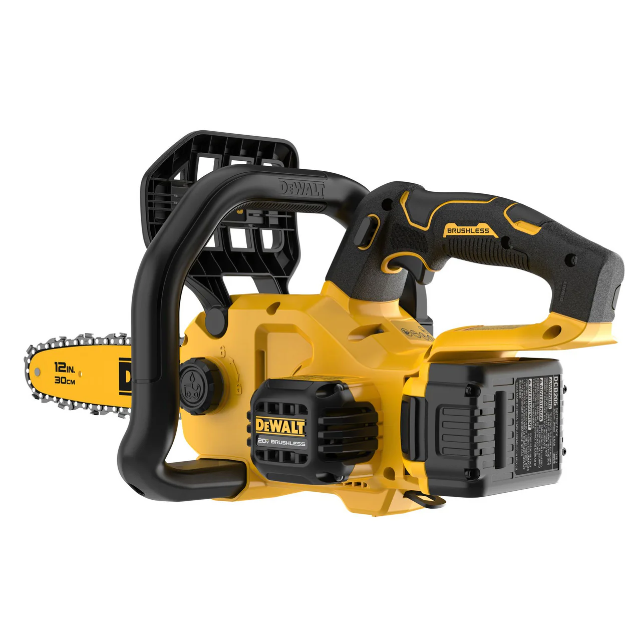 DEWALT DCCS621P1, 20V MAX Compact 12'' Brushless Chainsaw Kit (5.0AH) - Image 5
