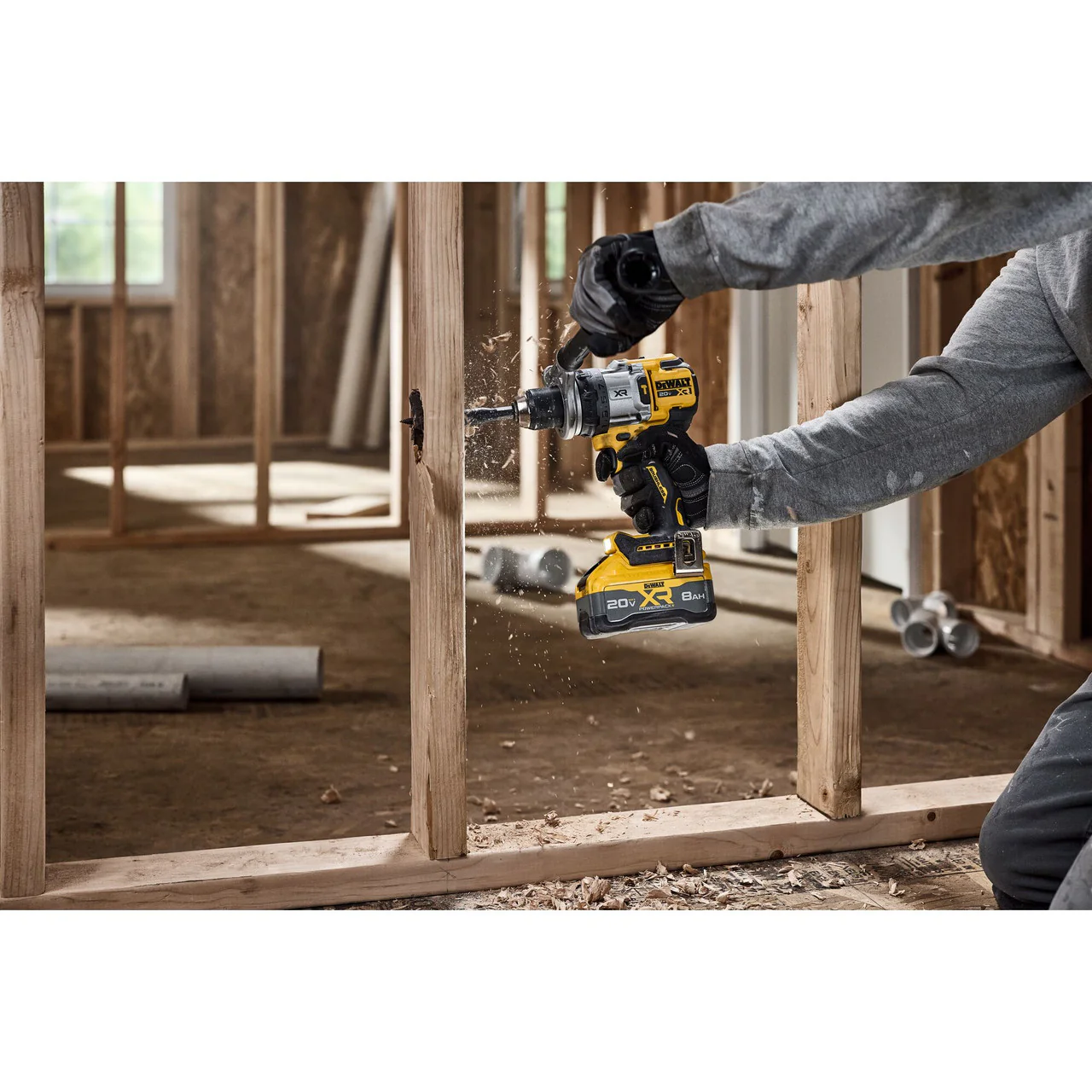 DEWALT DCD1007B, 20V MAX* XR Brushless Cordless 1/2 in. 3-Speed Hammer Drill (Tool Only) - Image 7