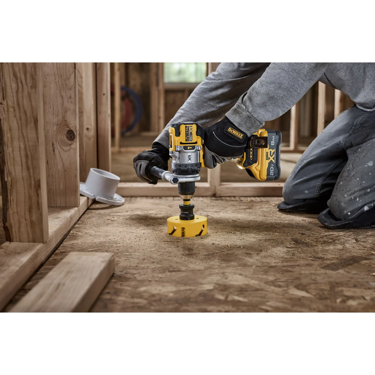 DEWALT DCD1007B, 20V MAX* XR Brushless Cordless 1/2 in. 3-Speed Hammer Drill (Tool Only) - Image 8