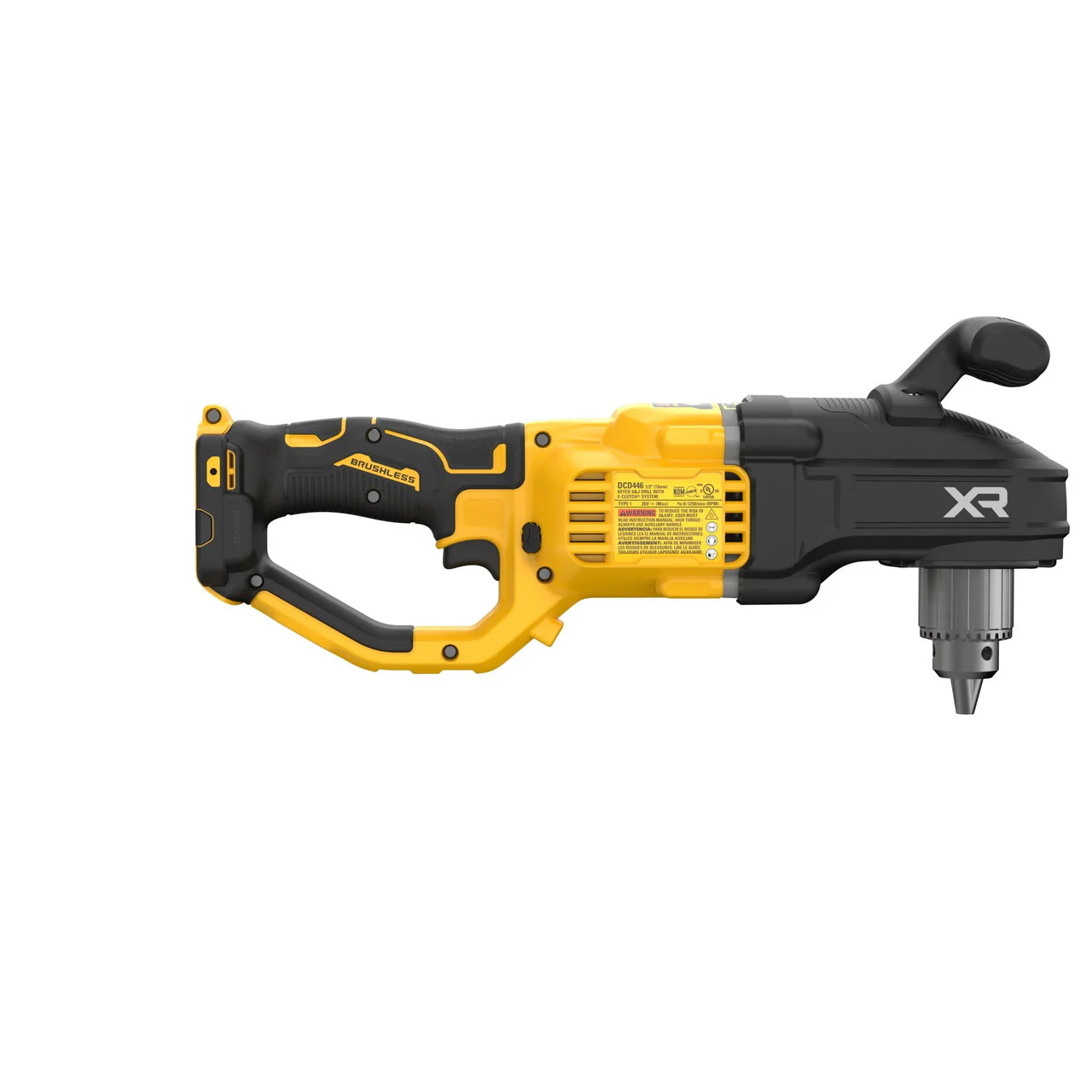 DEWALT DCD446B 20V MAX* XR® Brushless Cordless 1/2 in. Compact Stud & Joist Drill (Tool Only) - Image 4