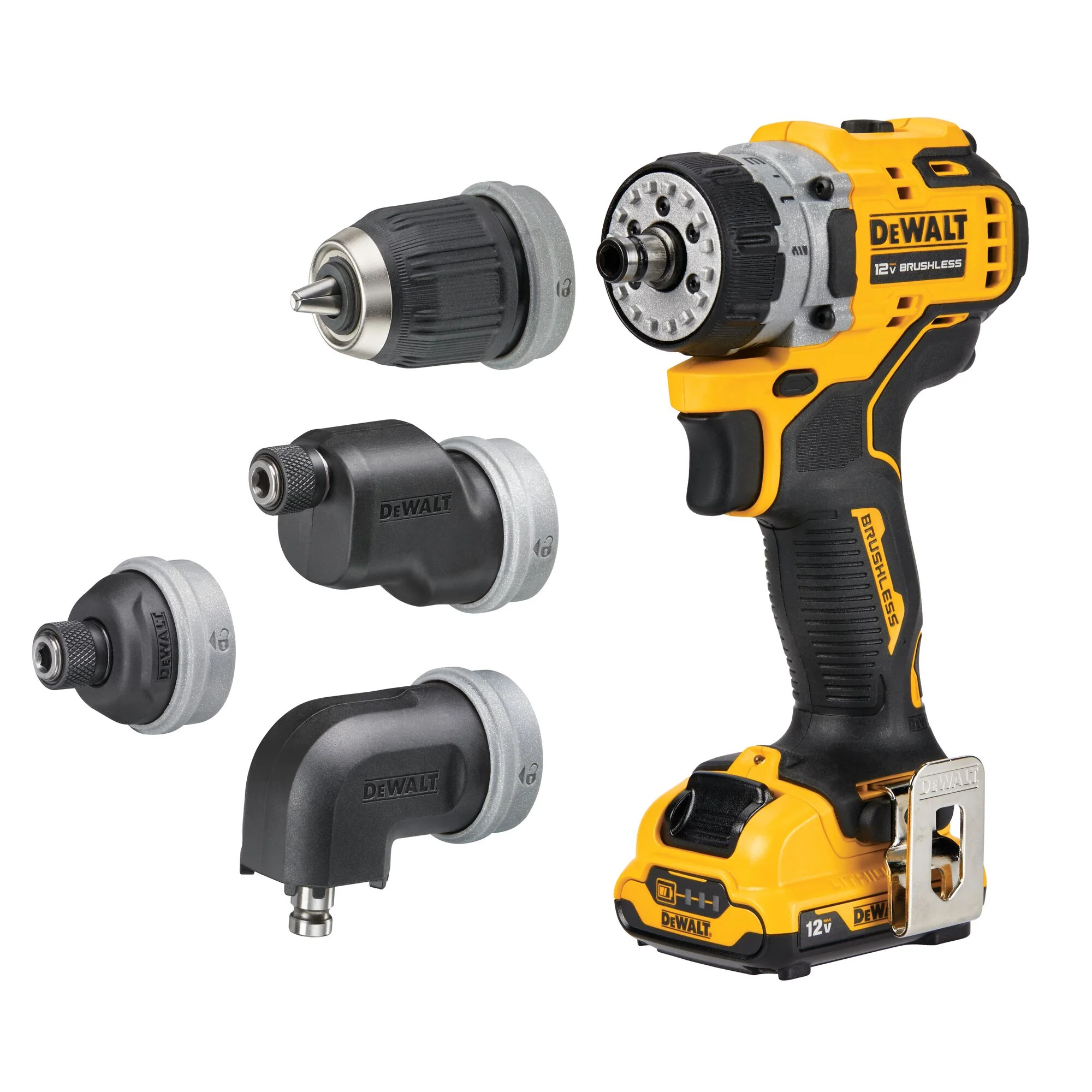 DEWALT DCD703F1, XTREME™ 12V MAX* BRUSHLESS CORDLESS 5-IN-1 DRILL/DRIVER KIT - Image 3