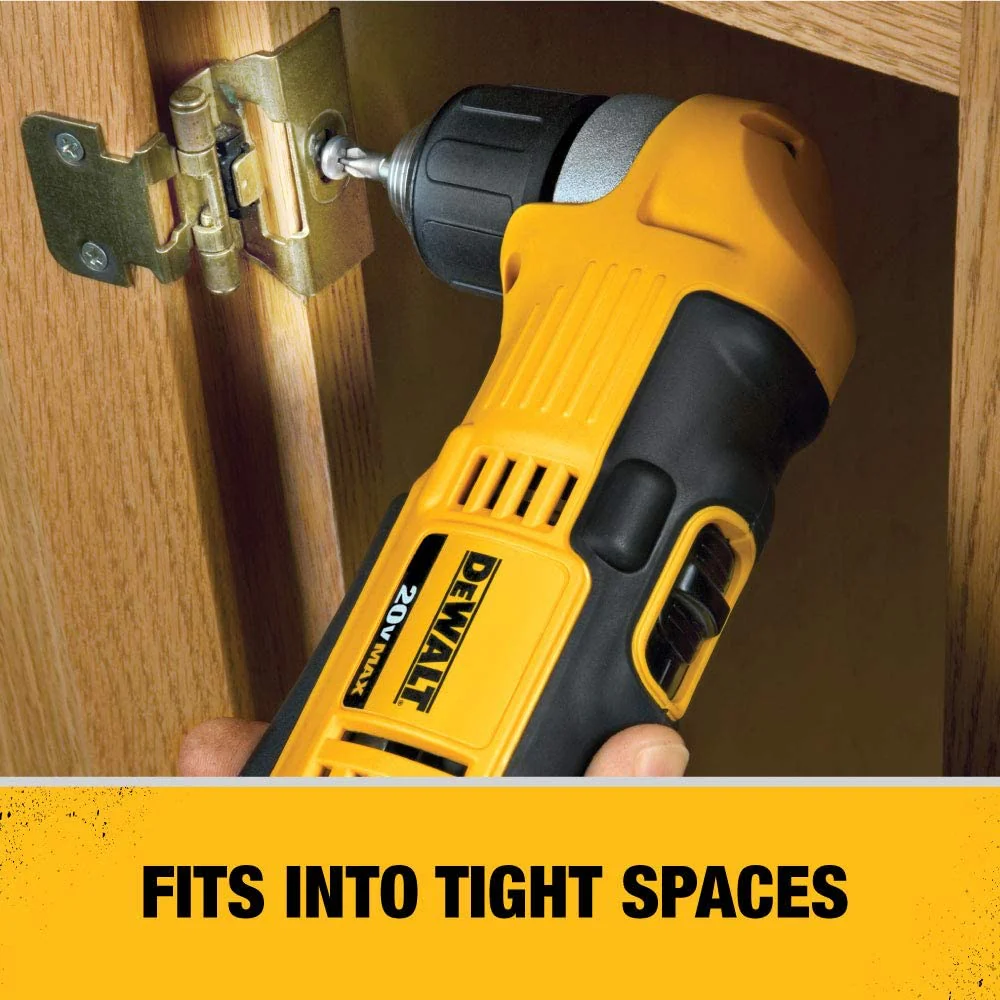 DEWALT DCD740B, 20V MAX Lithium Ion 3/8 Right Angle Drill/Driver (Tool Only) - Image 4