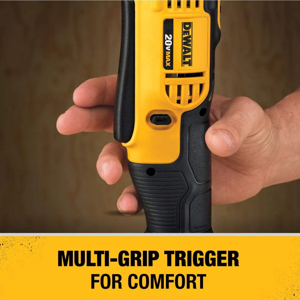 DEWALT DCD740B, 20V MAX Lithium Ion 3/8 Right Angle Drill/Driver (Tool Only) - Image 5