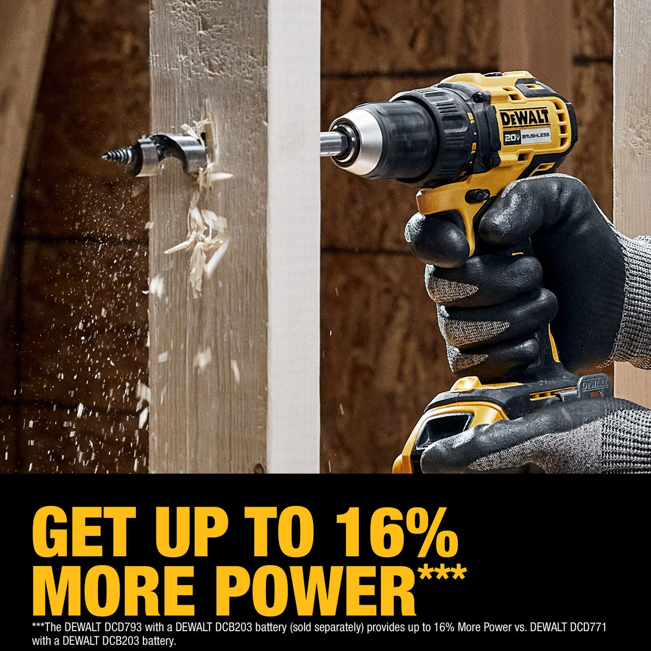 DEWALT DCD793D1, 20V Max Brushless Cordless 1/2 In. Drill/Driver Kit - Image 6