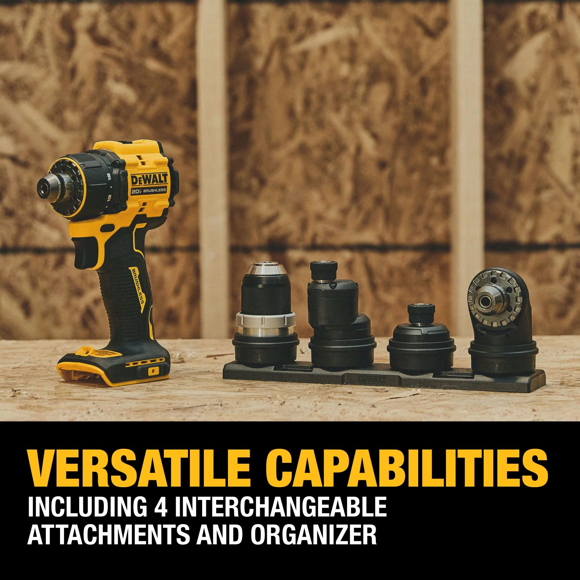 DEWALT DCD803B, ATOMIC™ 20V MAX* Brushless Cordless Multi-Head Drill/Driver (Tool Only) - Image 6