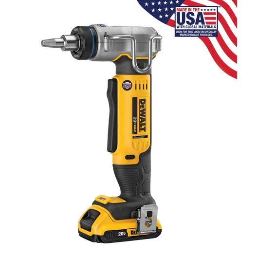 DEWALT DCE400D2, 20V MAX 1'' PEX Expander Tool Kit - Image 3