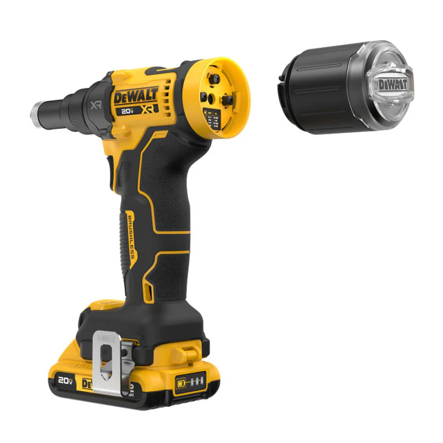 DEWALT DCF403D1, 20V MAX* XR® Brushless Cordless 3/16" Rivet Tool Kit - Image 7