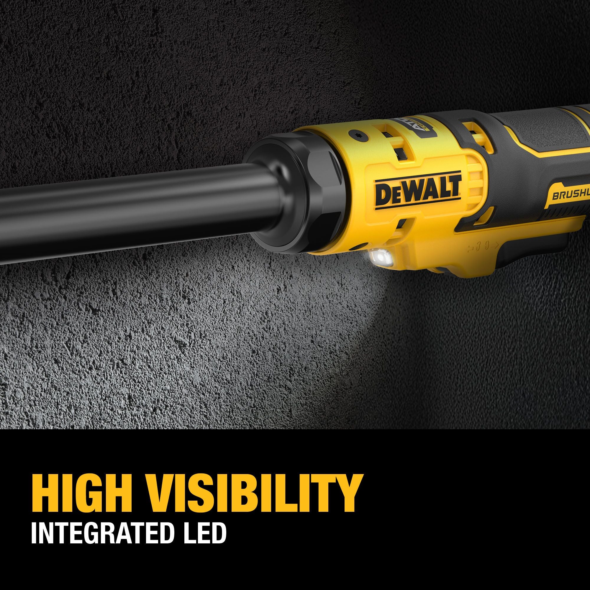 DEWALT DCF514B, ATOMIC 20V MAX* Brushless 1/4" Ratchet (Tool Only) - Image 3