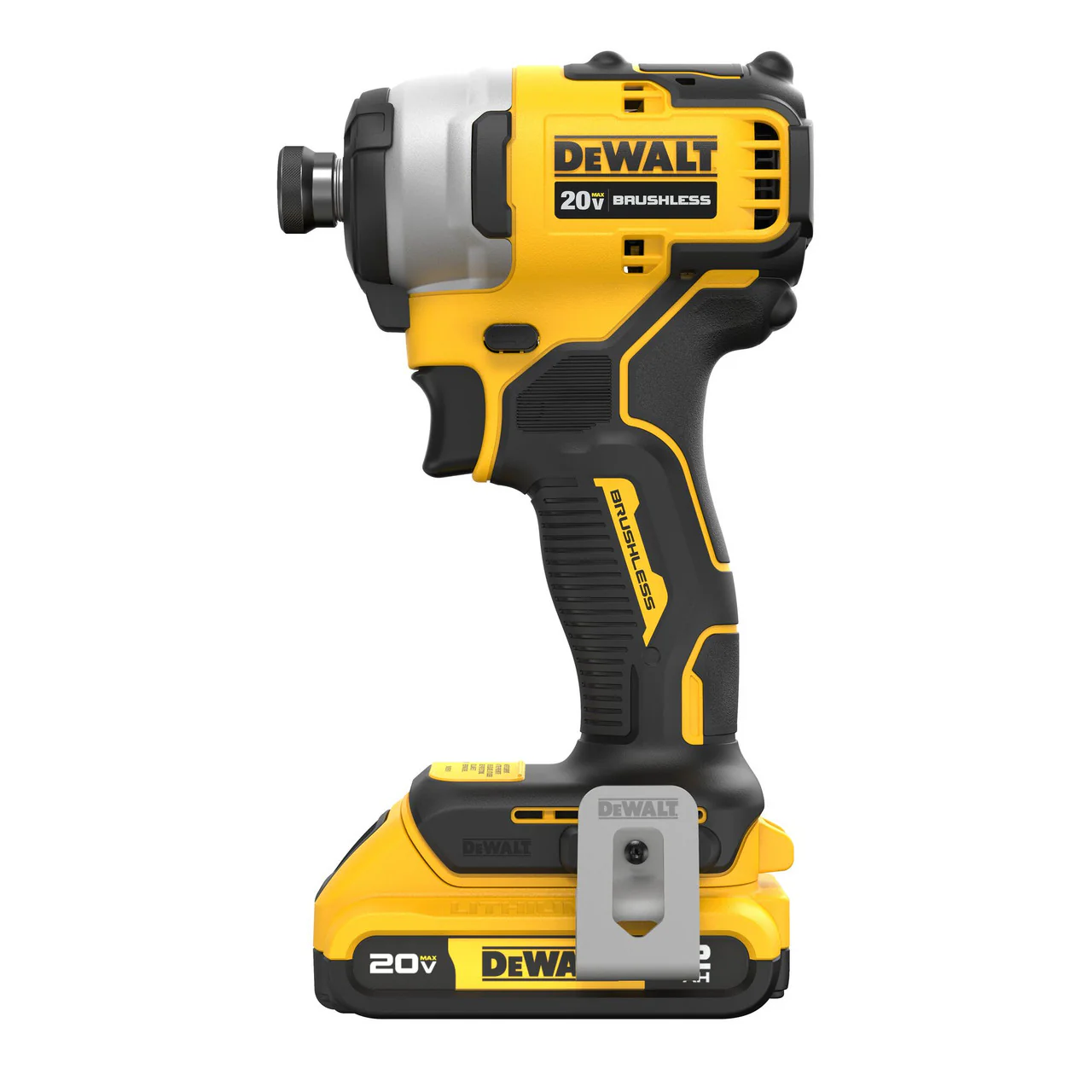 DEWALT DCF809D1, ATOMIC 20V MAX Compact Brushless Impact Driver Kit, (1) Li-Ion Battery With Charger - Image 2