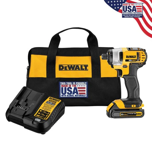 DEWALT DCF885C1, 20V MAX 1/4'' Impact Driver Kit - Image 2