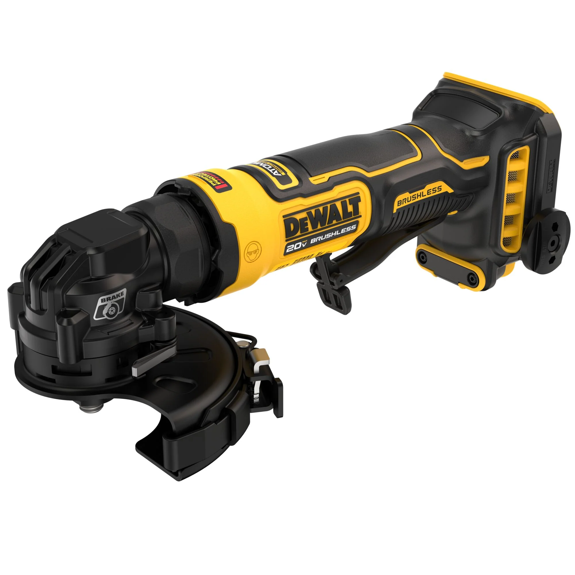 DEWALT DCG400B, 20V MAX* Cordless 4 in. Angle Grinder (Tool Only) - Image 3