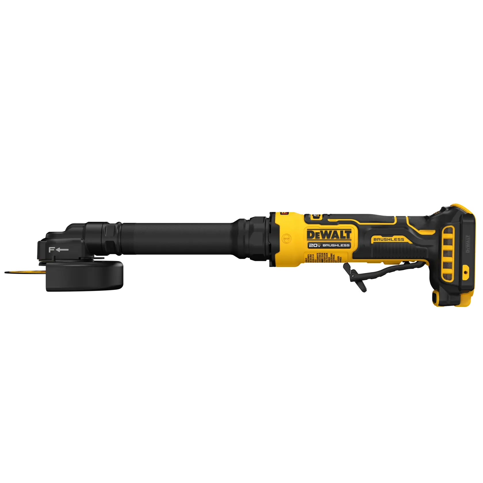 DEWALT DCG432XB, Atomic™ 20V MAX* 4 In. Extended Cut-Off Tool (Tool Only) - Image 2