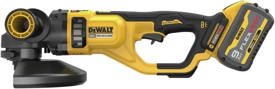 DEWALT DCG460X2, 60V Max 7 "-9" Large Angle Grinder Kit (9.0 Ah) - Image 4