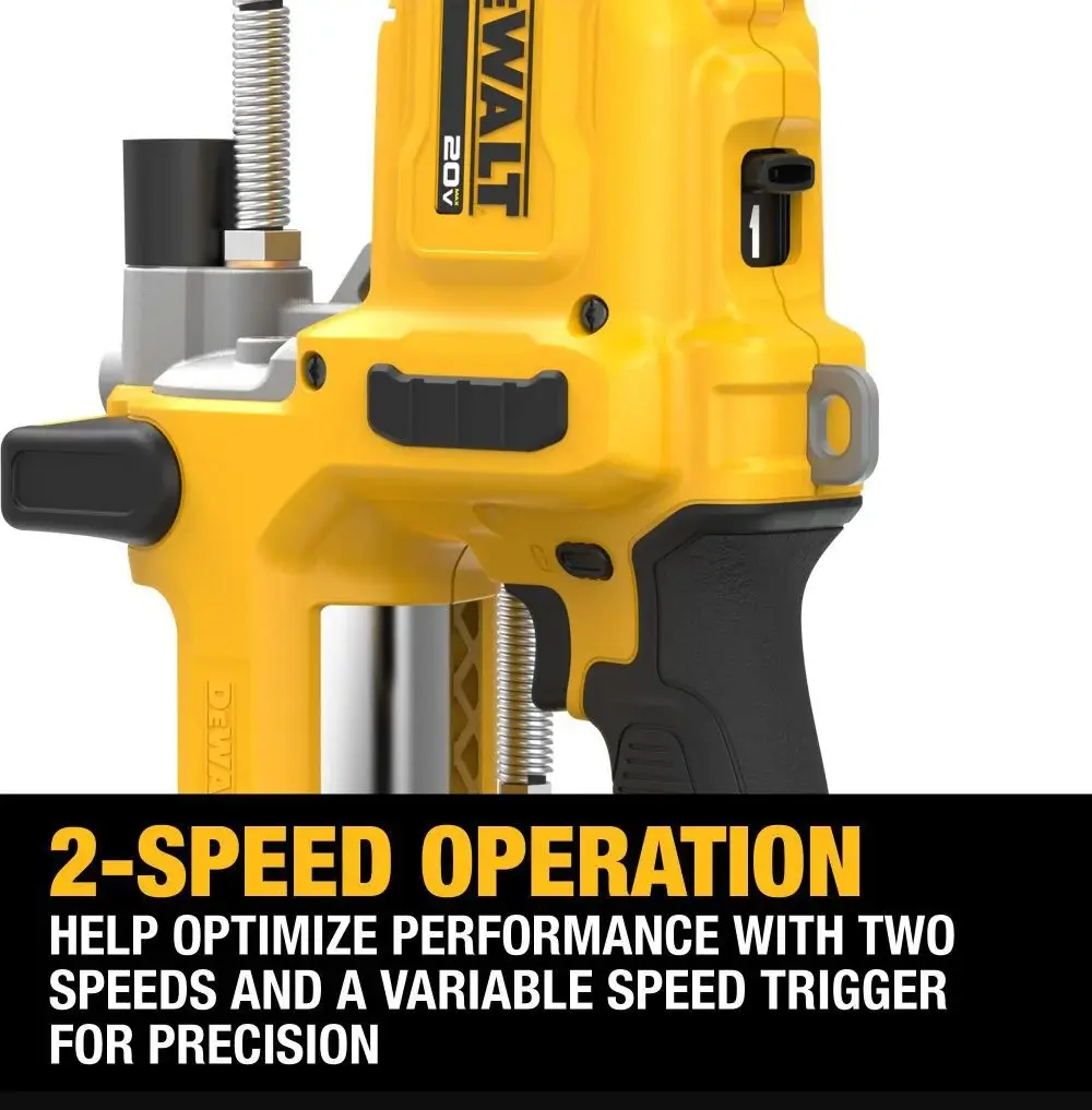 DEWALT DCGG581GD1, 20V MAX Cordless 10,000 PSI Variable 2-Speed Grease Gun Kit - Image 4