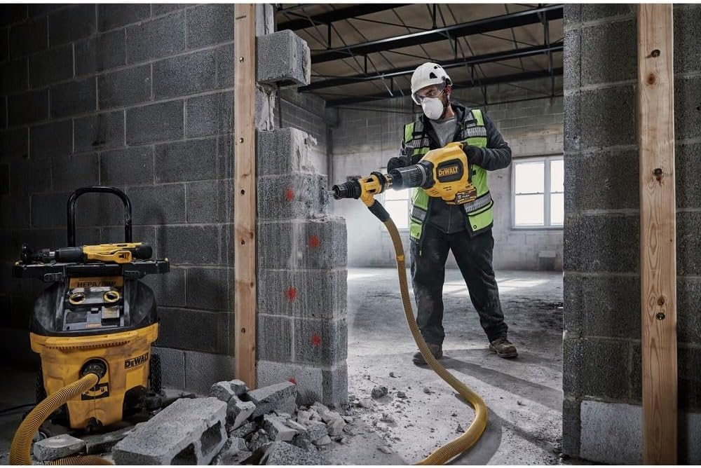 DEWALT DCH911Z2, 60V 27 Lbs. SDS MAX Inline Chipping Hammer Kit - Image 7