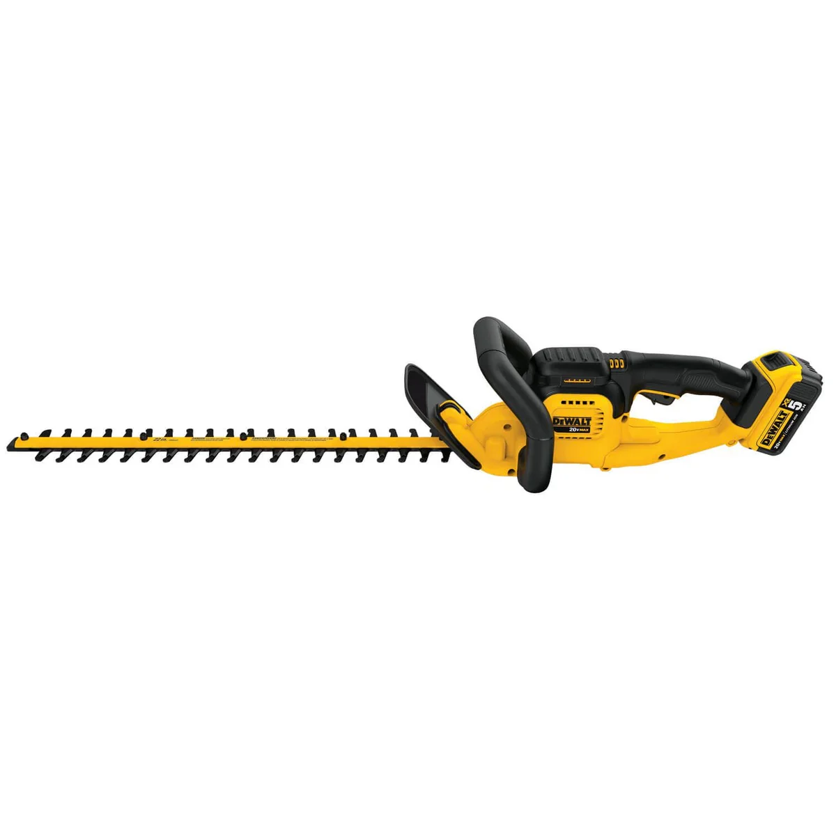 DEWALT DCHT820P1, 20V MAX Li-Ion 22'' Hedge Trimmer (5.0Ah) - Image 2