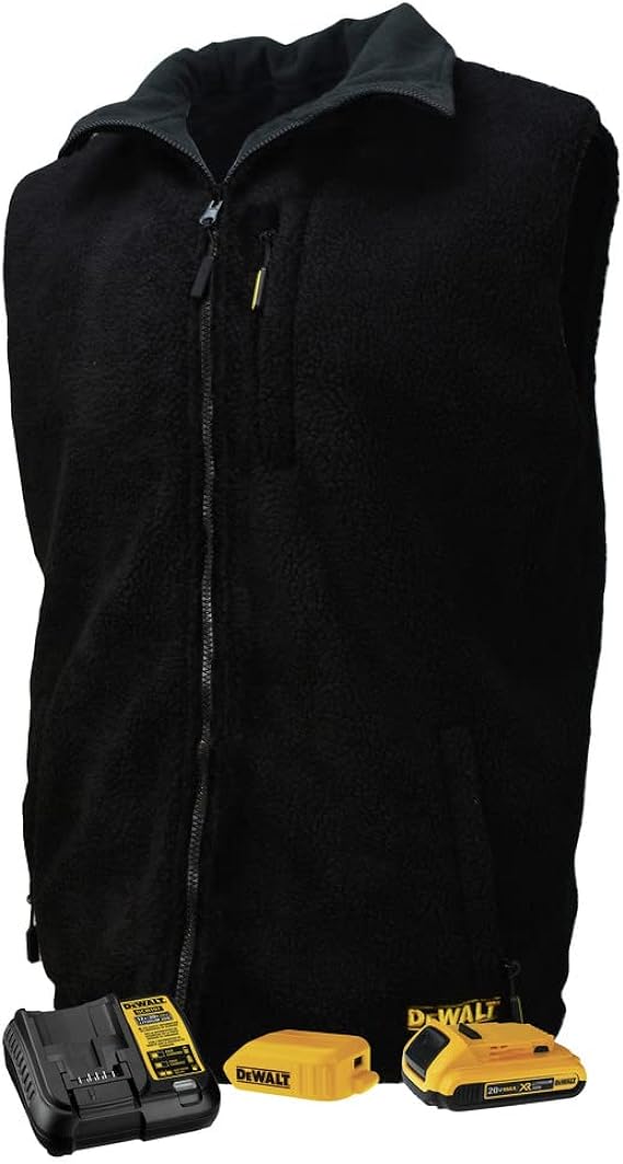 DEWALT DCHV086BD1 Heated Reversible Fleece Vest with Battery - Image 8