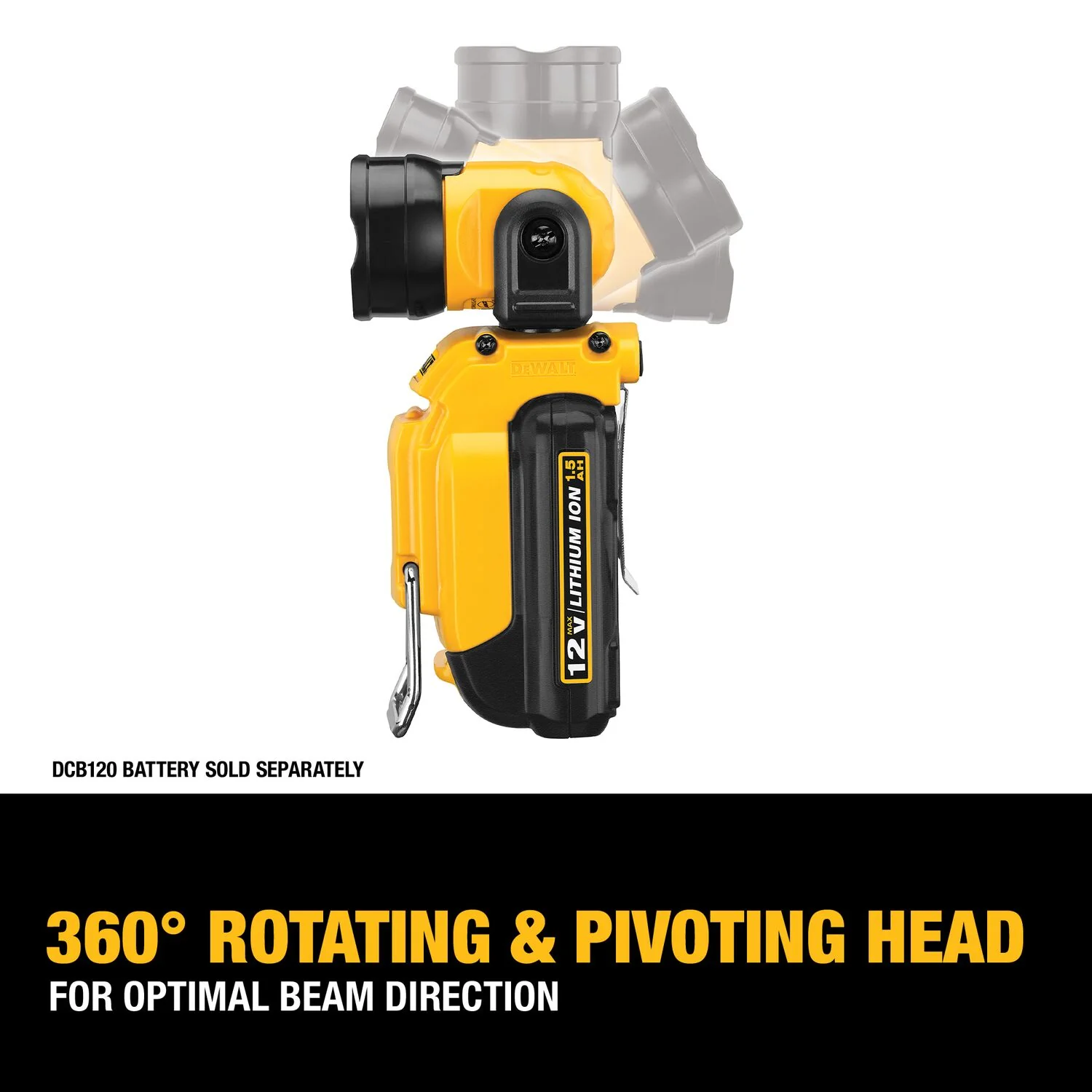 DEWALT DCL510, 12V MAX LED Worklight - Image 6