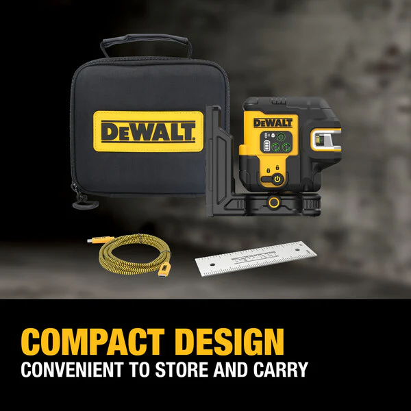 DEWALT DCLE14251GB, Rechargeable 5 Spot Combo Laser - Image 7
