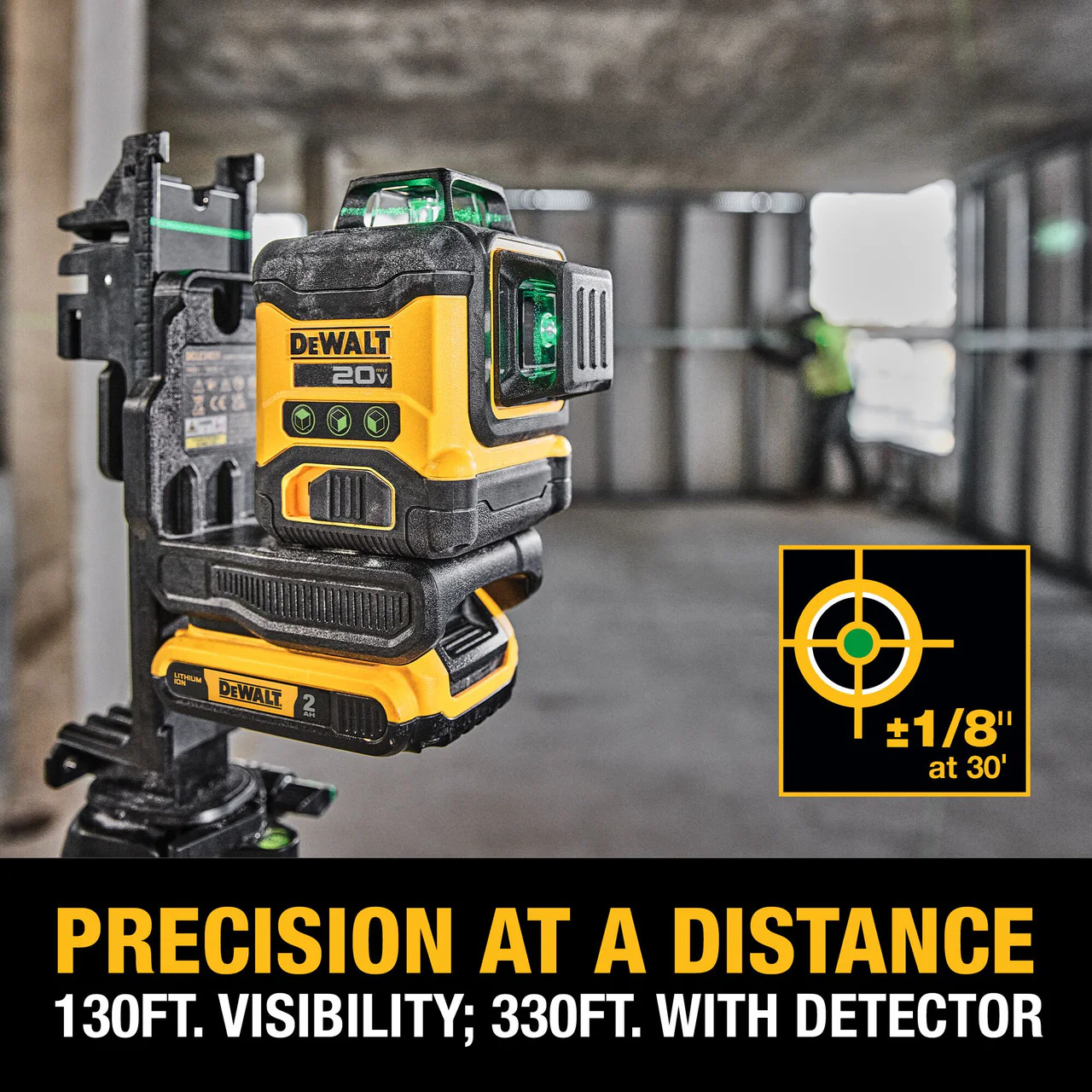 DEWALT DCLE34031D1, 20V 3X360 Line Laser - Image 5