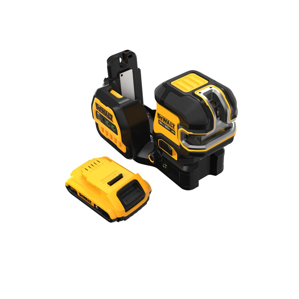 DEWALT DCLE34520GB, 20V MAX 5-Spot Cross Line Combo Green Laser (Tool Only) - Image 2