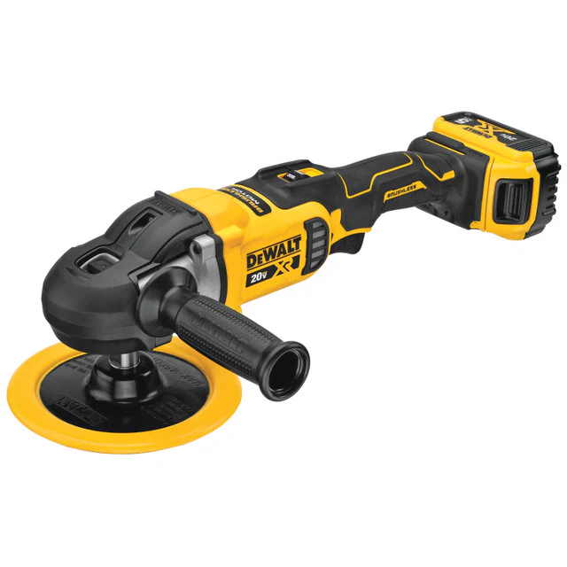 DEWALT DCM849P2, 20V MAX 7 in Cordless Variable Speed Rotary Polisher Kit - Image 5