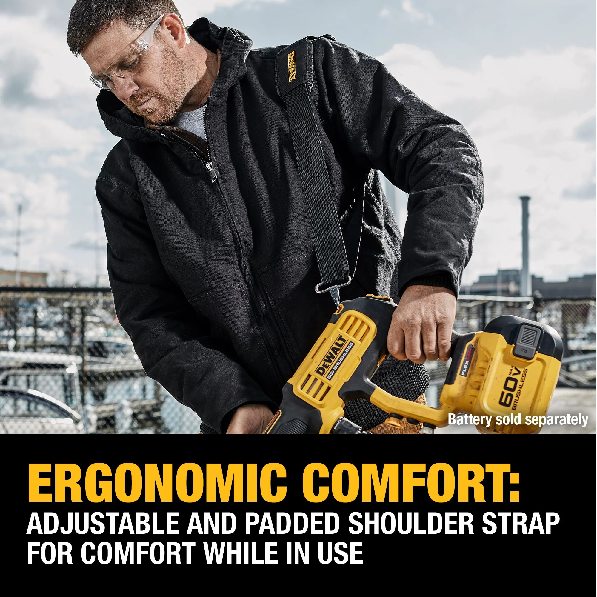 DEWALT DCPW1000B, 60V 1000 Psi Power Cleaner Bar (Tool Only) - Image 5