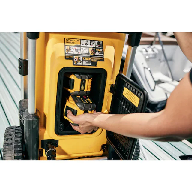 DEWALT DCPW1600Y2, 2X20V MAX 1600 MAX PSI Pressure Washer with 2x 12.0Ah FLEXVOLT Kit - Image 9