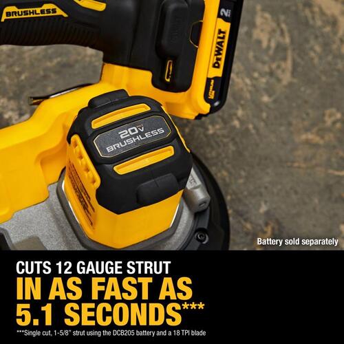 DEWALT DCS379B, Dual Trigger Mid-Size Bandsaw (Tool Only) - Image 5