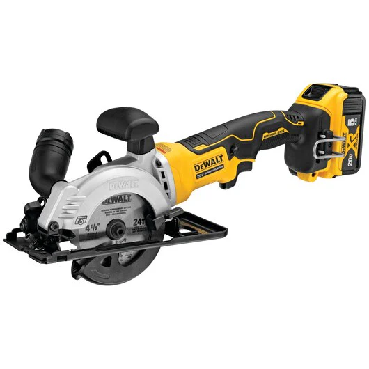 DEWALT DCS571P1, ATOMIC 20V MAX Brushless 4-1/2'' Circular Saw Kit - Image 6