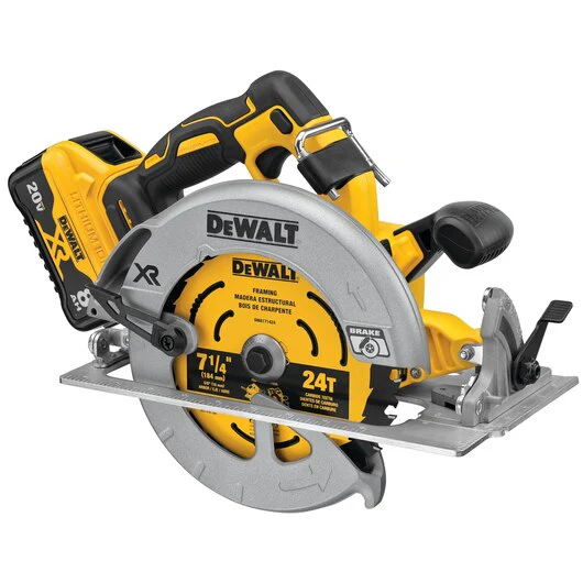 DEWALT DCS574W1, 20V MAX 7-1/4'' Circular Saw Kit w/Power Detect - Image 3