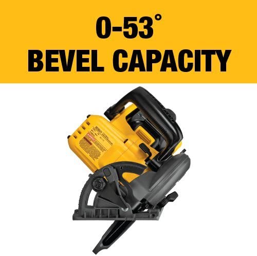 DEWALT DCS577B, FLEXVOLT 60V MAX 7-1/4 Cordless Worm Drive Style Saw (Tool Only) - Image 4