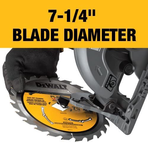 DEWALT DCS577B, FLEXVOLT 60V MAX 7-1/4 Cordless Worm Drive Style Saw (Tool Only) - Image 5