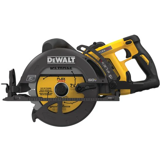 DEWALT DCS577X1, 60V MAX FLEXVOLT 7-1/4'' Worm Drive Circular Saw Kit (9.0 Ah) - Image 7