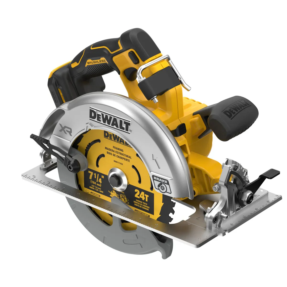 DEWALT DCS590B, 20V MAX* XR® BRUSHLESS CORDLESS 7-1/4 IN. CIRCULAR SAW (TOOL ONLY)