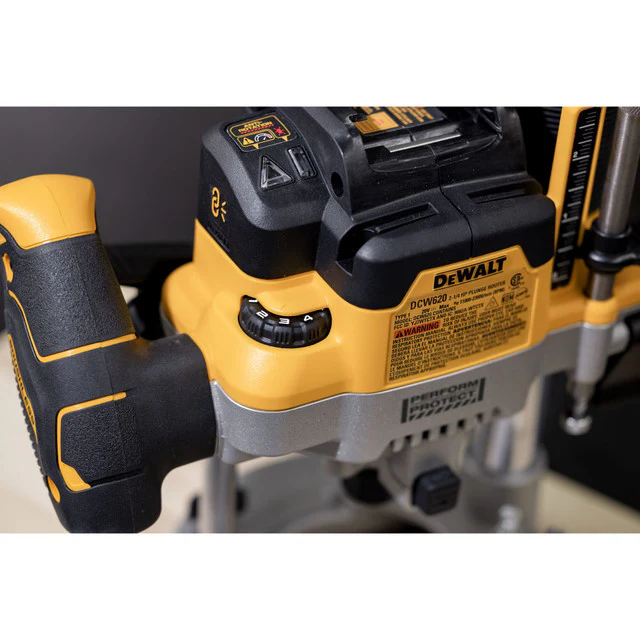 DEWALT DCW620B, 20V MAX XR 2-1/4in Peak HP Plunge Router (Bare Tool) - Image 10