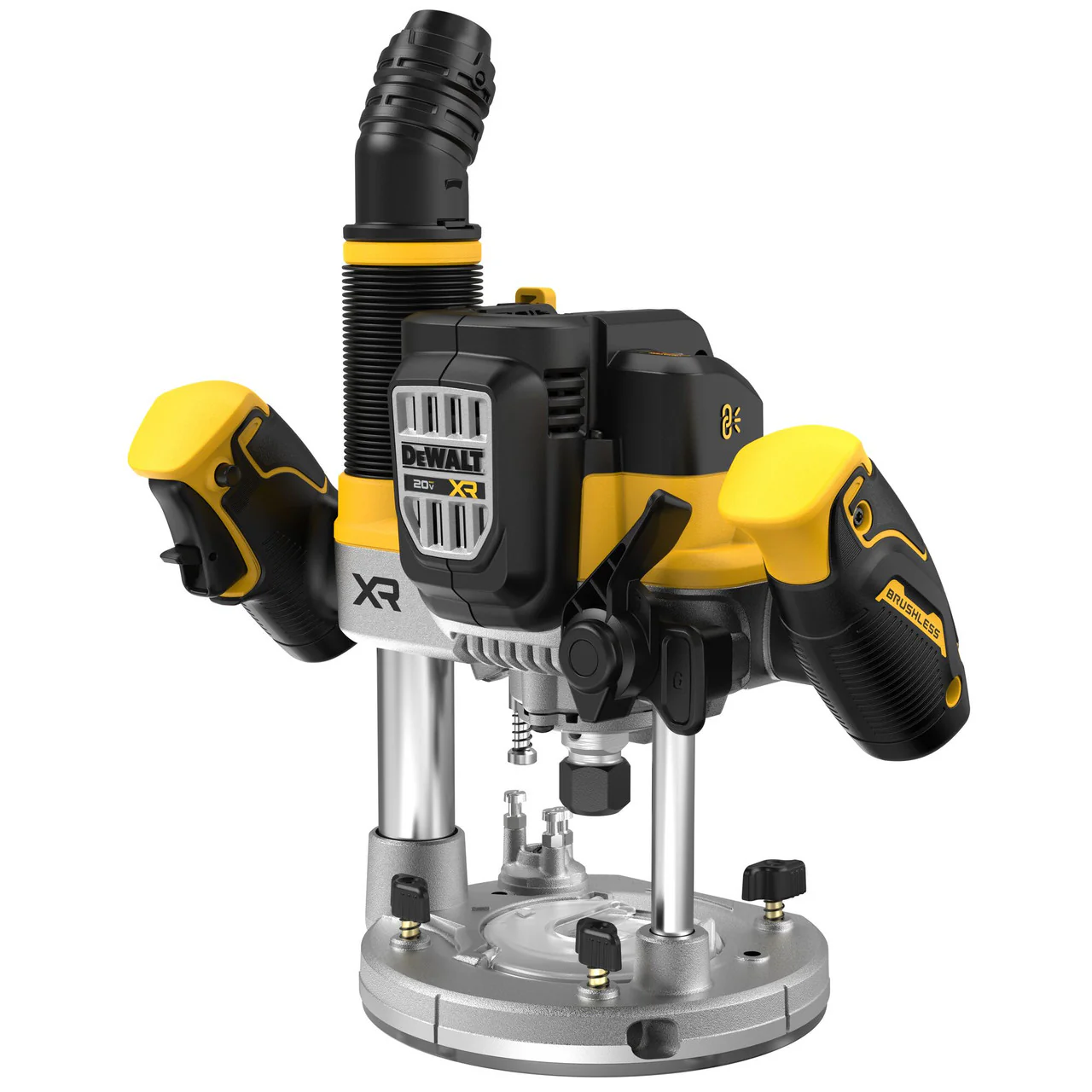 DEWALT DCW620B, 20V MAX XR 2-1/4in Peak HP Plunge Router (Bare Tool) - Image 4