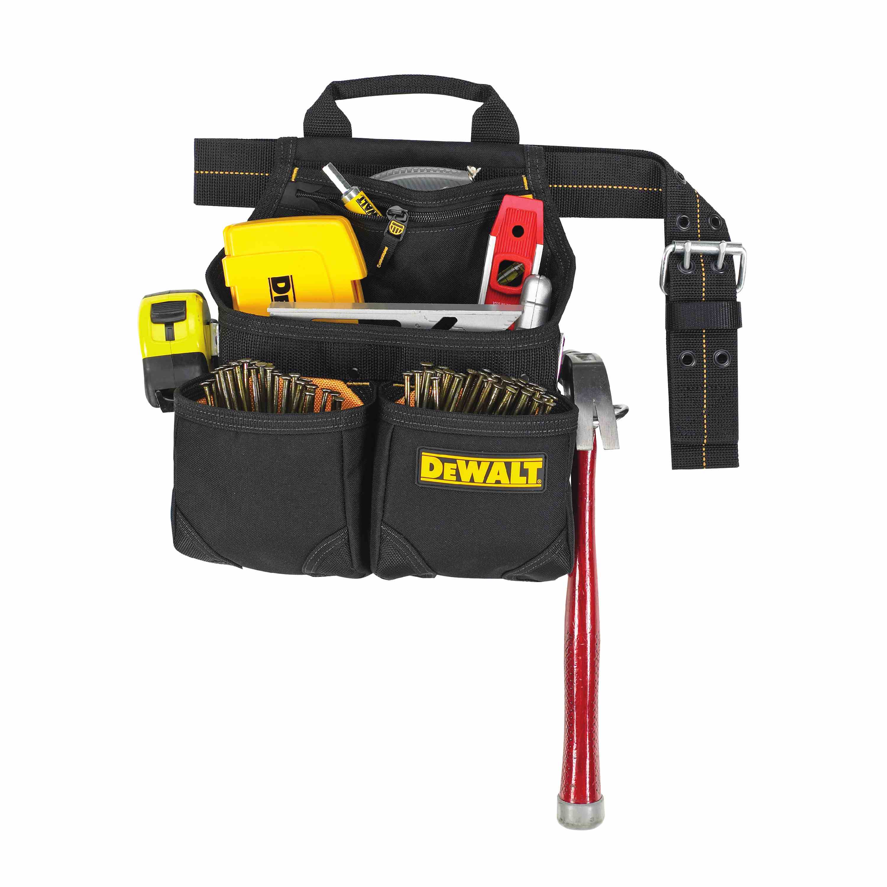 DEWALT DG5663, 6-Pocket Framers Nail and Tool Bag - Image 2